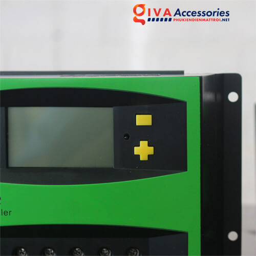 màn hình bộ sạc điều khiển solar 40A