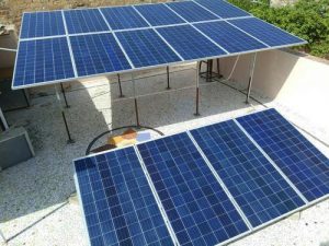 hệ thống điện mặt trời sân thượng