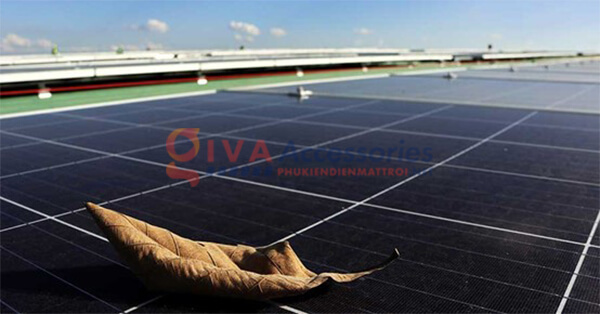 bóng râm sẽ làm giảm hoạt độn của tấm pin