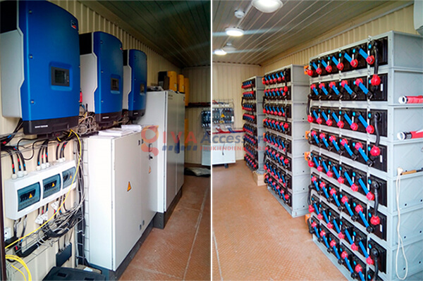 hệ thống điện mặt trời nối lưới có lưu trữ