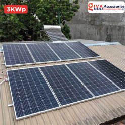 Chi phí lắp đặt điện mặt trời hệ 3KW cho hộ gia đình