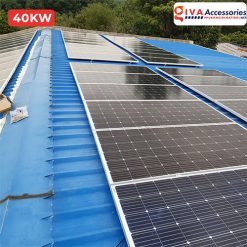 Hệ thống điện mặt trời hòa lưới 3 pha 40KW