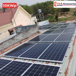 Giá lắp đặt điện mặt trời hòa lưới 3 pha 10KW